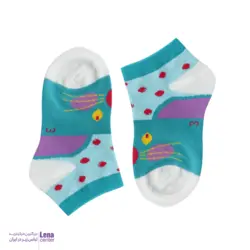 جوراب بچه گانه خالدار2 تا 4 سال