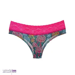 شورت زنانه نخی بک لس لبه گیپور