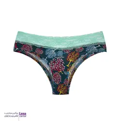 شورت زنانه نخی بک لس لبه گیپور