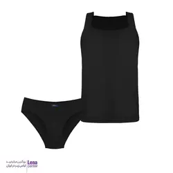 ست رکابی وشورت مردانه اسلیپ مشکی