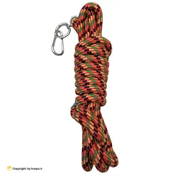 خرید طناب لنژاسب(ایرانی)+درجه1  با {کارابین و تاب گردان}