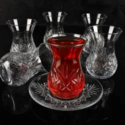 سرویس چای خوری 12 پارچه پاشاباغچه مدل تایملس کد 96992