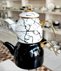 کتری قوری لعابی BAMBUM ترکیه