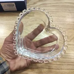 پیاله تنقلات خوری قلبی بلور ترکیه مدل Love-sur-12