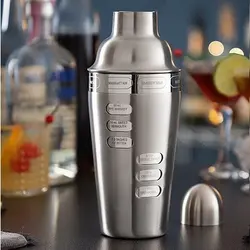 شیکر کوکتل استیل مدرج 700 سی سی