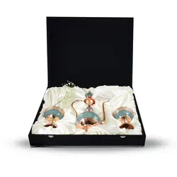 پک هدیه گلاب پاش 30 و آجیل خوری 13 (باکس جیر)