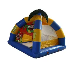 مشخصات، قیمت و خرید استخر توپ بادی نخلی بزرگ با پارچه کره ای و نخ ترک