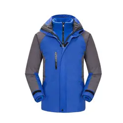 کاپشن دو پوش کلاه دار طرح نورث فیس مدل TR07