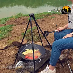 ساج  تفلون 44 سانتی AL بدون پایه مدل T442