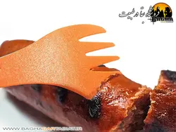 قاشق چنگال پلاستیکی طرح لایت مای فایر