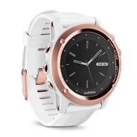 ساعت ورزشی GARMIN مدل fenix 3 Sapphire Rose Gold with white band