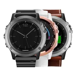 ساعت ورزشی GARMIN مدل fenix 3 Sapphire Rose Gold with white band