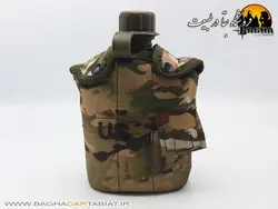 قمقمه نظامی به همراه یقلوی