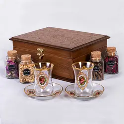 پک هدیه چوبی سلامت هوم آدیس مدل PS 206