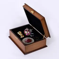 پک هدیه زعفرانی هوم آدیس مدل PZ 102