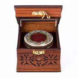 پک هدیه زعفرانی هوم آدیس مدل PZ 107