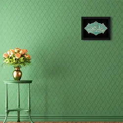 تابلو معرق هُم آدیس طرح خوشنویسی شکسته نستعلیق یا فاطمه شفیعی فی الجنۀ TJ a133