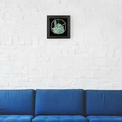 تابلو معرق هُم آدیس طرح خوشنویسی نستعلیق کریمه اهل بیت (س) TJ a132