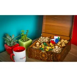 جعبه پذیرایی نگین کد BF 004-G