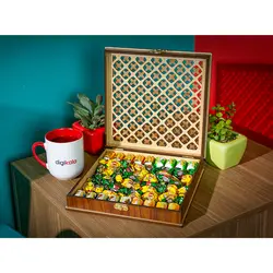 جعبه پذیرایی نگین کد BF 007-KG