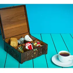 جعبه پذیرایی هوم آدیس مدل آذین کد BF 004-G