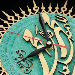 ساعت معرق هُم آدیس طرح صلوات مدل ترنج کد TJ 032
