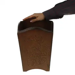 سطل زباله چوبی هُم آدیس مدل پتوس کد BT 064