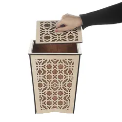 سطل زباله نگین کد BF 013-DKG