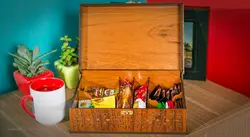 جعبه پذیرایی هوم آدیس مدل نگین کد BF 014-G