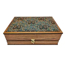 جعبه صنایع دستی همادیس مدل ترمه