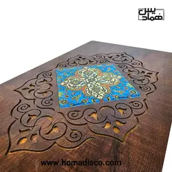 جعبه صنایع دستی و زعفران همادیس مدل فیروزه