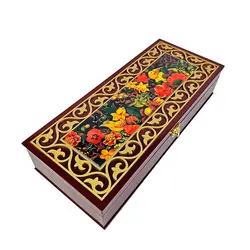 جعبه صنایع دستی و زعفران همادیس مدل هزار دستان