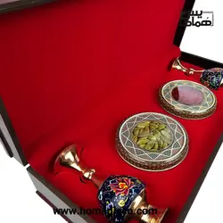 جعبه صنایع دستی و زعفران همادیس مدل هزار دستان