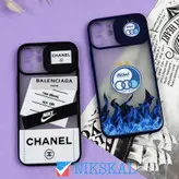 قاب محافظ لنز دار کشویی طرحدار پسرانه iPhone 12 Mini سری B