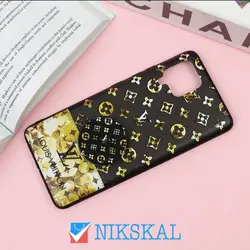 قاب فانتزی برجسته + پاپ سوکت طرح LV سامسونگ A42 سری F