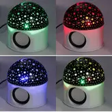 چراغ رقص نورگردان اسپیکر دار