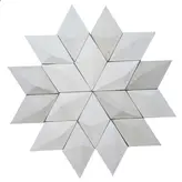 دیوارپوش بتنی - بتن اکسپوز سبک مدل لوزی سه بعدی بسته 6 عددی