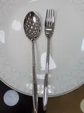 سرویس 24نفره قاشق چنگال استیل نگیر یونیک کیفیت عالی کد 07