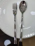 سرویس 24نفره قاشق چنگال استیل نگیر یونیک کیفیت عالی کد 08