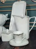 چینی پردیس لنا کف گل عالی 12نفره 105پارچه
