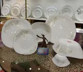 سرویس ارکوپال مقصود طرح برلین لب طلا 26پارچه صادراتی