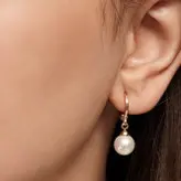 گوشواره زنانه ژوپینگ مدل مروارید کد 121232941212