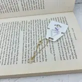 آویز ساعت زنانه وای اس ایکس مدل پروانه کد WA4011