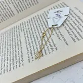 آویز ساعت زنانه وای اس ایکس مدل پروانه کد WA4011