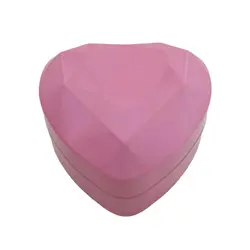 جعبه انگشتر مدل قلب چراغدار کد G4018