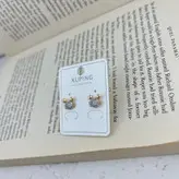 گوشواره زنانه ژوپینگ مدل خرچنگ کد E5047