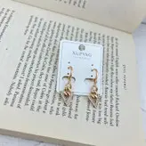 گوشواره زنانه ژوپینگ مدل مثلث کارتی کد E4856