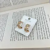 گوشواره زنانه ژوپینگ مدل کارتی کد E4977