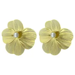 گوشواره زنانه مدل گل E5237