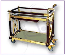 ترولی چوبی دو طبقه VIP